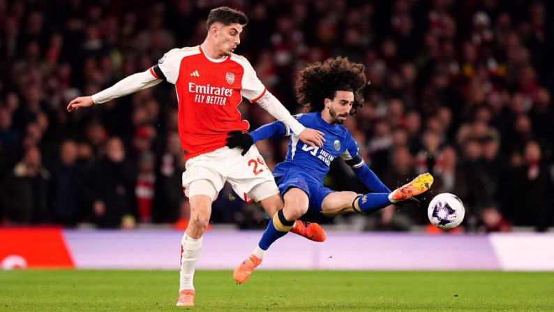 Chelsea - Arsenal - Cucurella - Havertz
