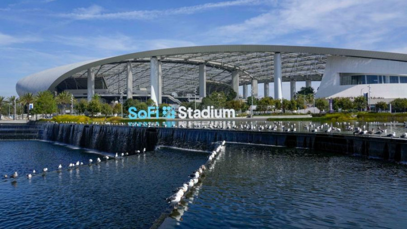 Fotbal - stadion - SoFi Stadium, Los Angeles